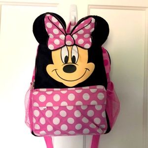 Minnie Mouse Ruz Pink Backpack